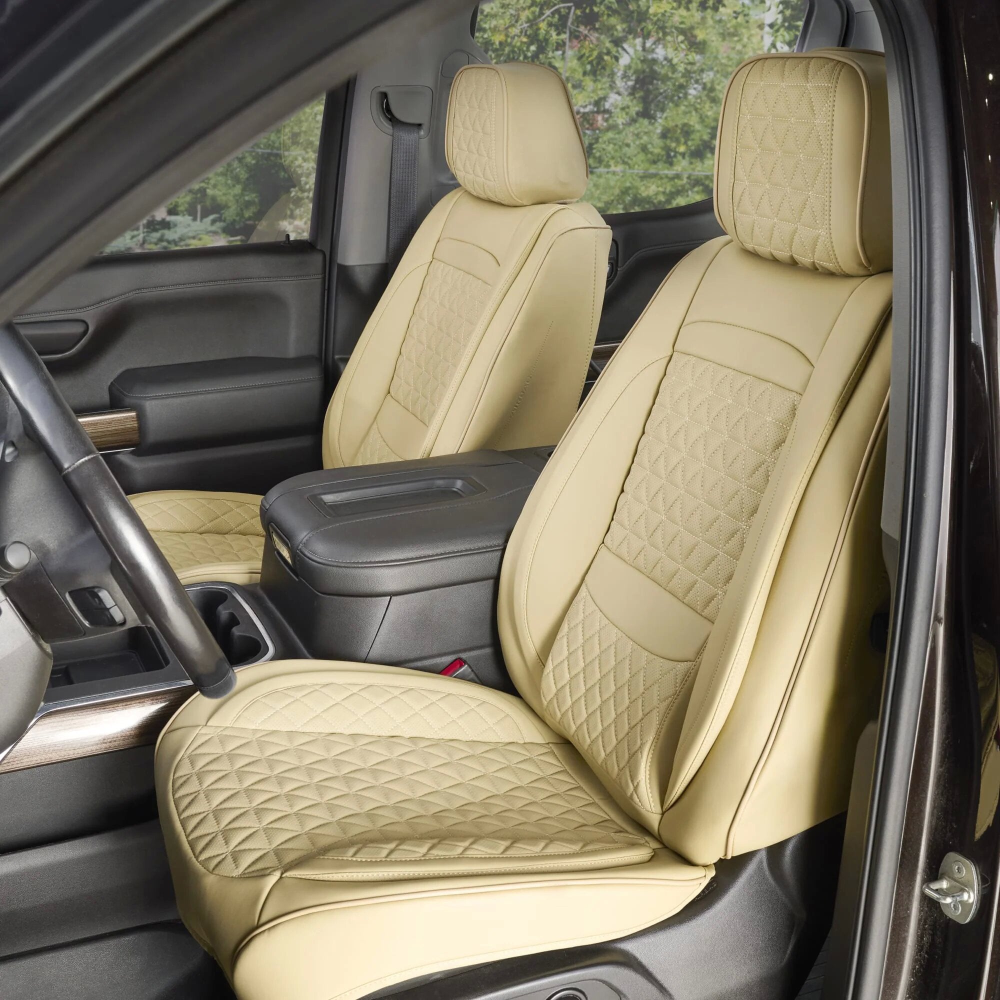 Luxury Leather Custom Seat Covers
