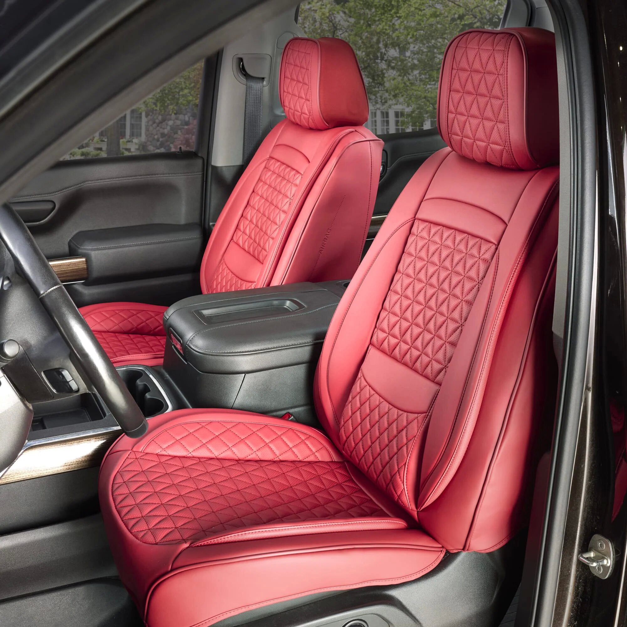 Luxury Leather Custom Seat Covers